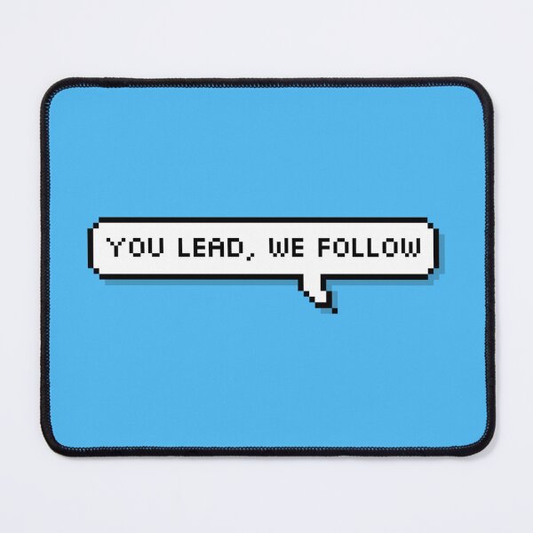 Item preview, aespa Next Level You lead, we follow Pixel Speech designed and sold by helloharu.