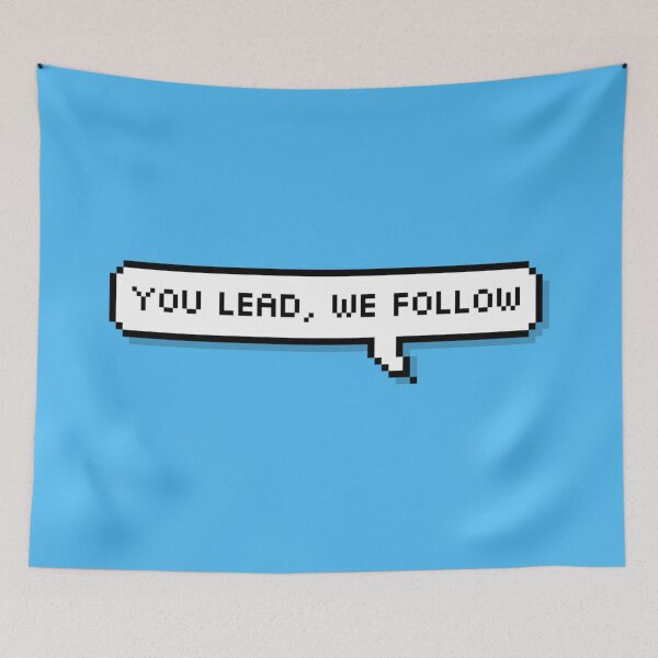 Item preview, aespa Next Level You lead, we follow Pixel Speech designed and sold by helloharu.