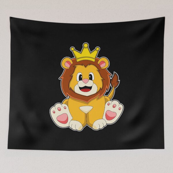 Item preview, Lion as King with Crown designed and sold by Snabdesign84.