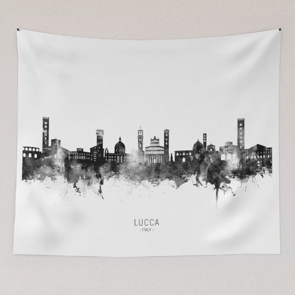 Item preview, Lucca Italy Skyline designed and sold by ArtPrints.
