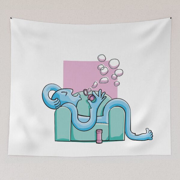 Item preview, FullTime Timewaster Blowing Bubbles designed and sold by ILoveWastinTime.