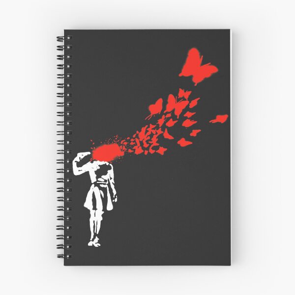 Item preview, Banksy Suicide Girl Butterflies designed and sold by WE-ARE-BANKSY.