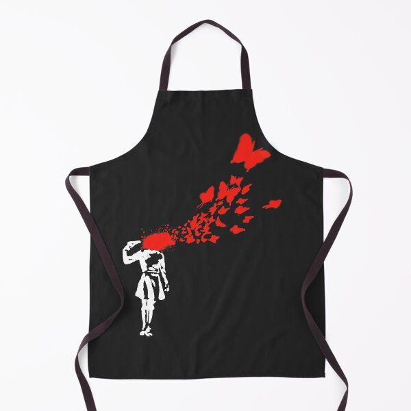 Item preview, Banksy Suicide Girl Butterflies designed and sold by WE-ARE-BANKSY.