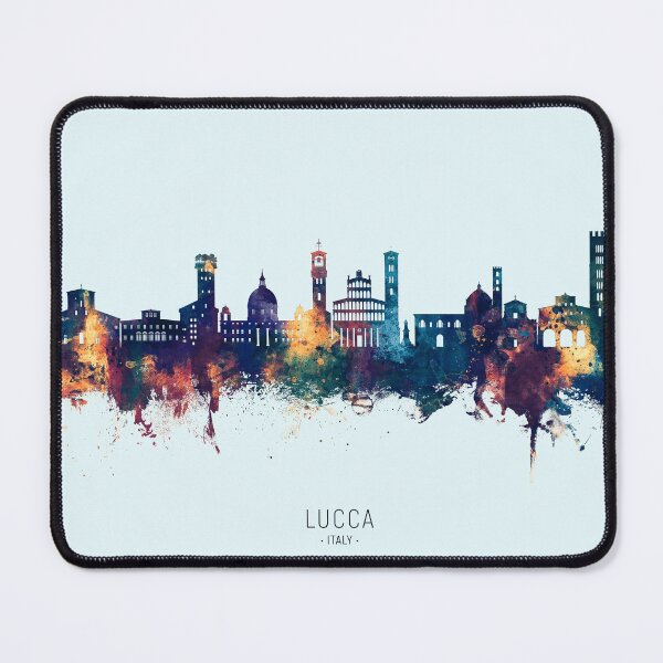Item preview, Lucca Italy Skyline designed and sold by ArtPrints.