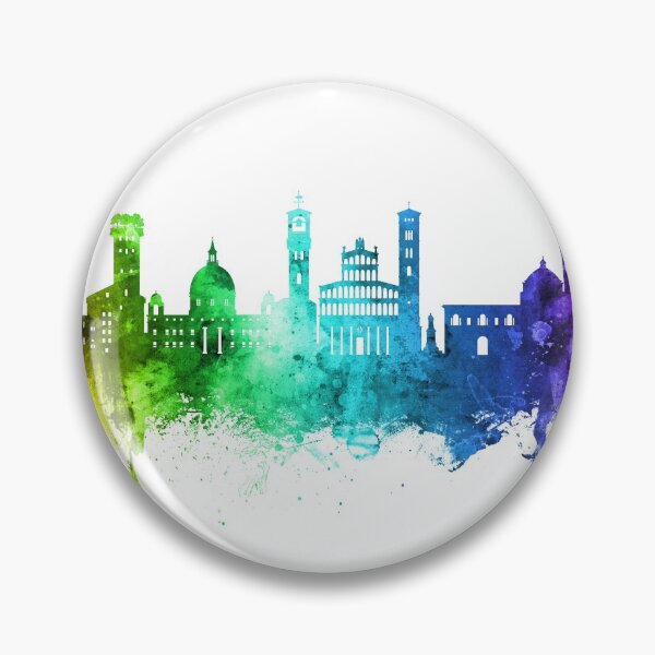 Item preview, Lucca Italy Skyline designed and sold by ArtPrints.