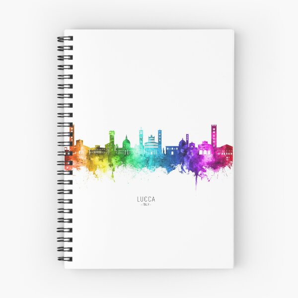Artikelvorschau, Lucca Italy Skyline entworfen und verkauft von ArtPrints.