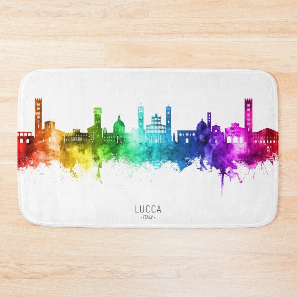 Item preview, Lucca Italy Skyline designed and sold by ArtPrints.