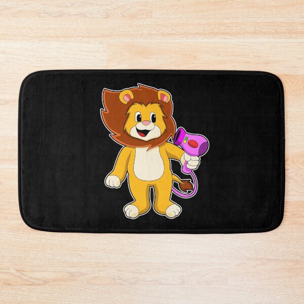 Item preview, Lion with Hair dryer designed and sold by Snabdesign84.