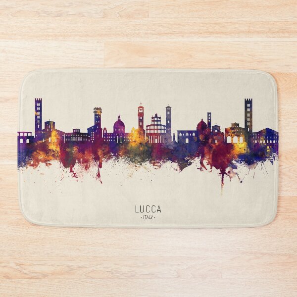 Item preview, Lucca Italy Skyline designed and sold by ArtPrints.