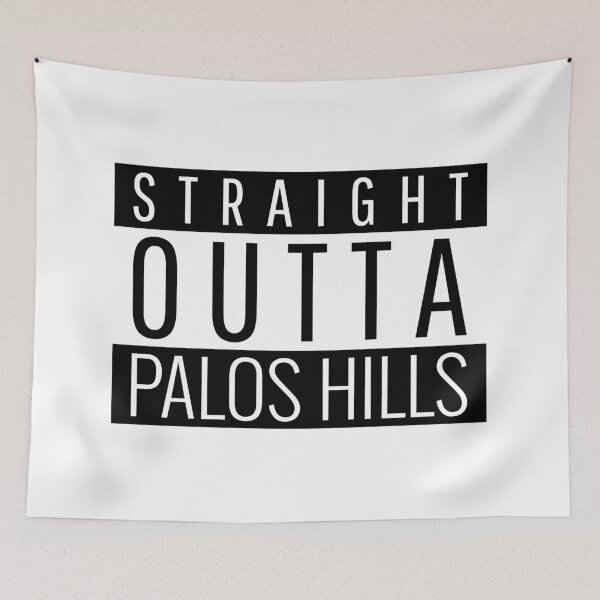 Item preview, Straight Outta Palos Hills Illinois  designed and sold by Teelogic.