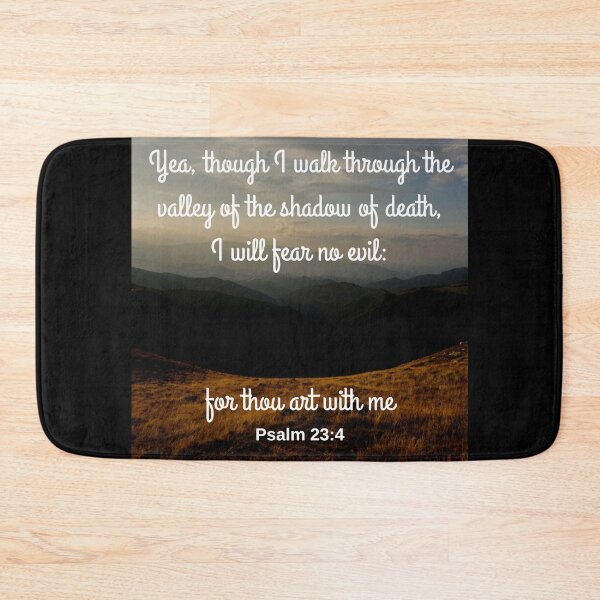 Item preview, Psalm 23:4 KJV designed and sold by Caregiverology.