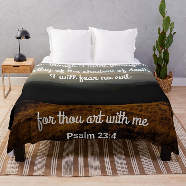 Item preview, Psalm 23:4 KJV designed and sold by Caregiverology.
