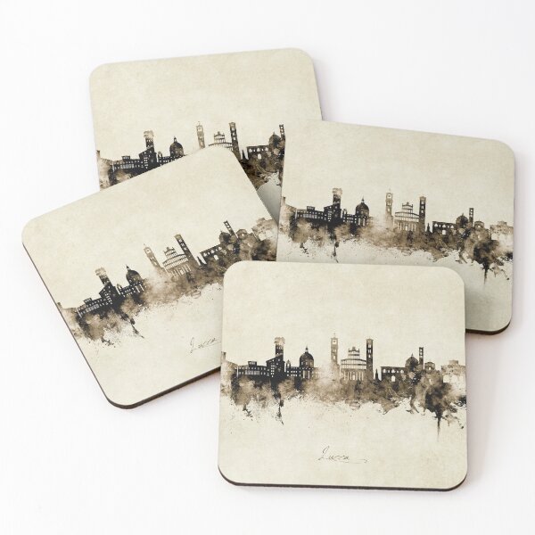 Item preview, Lucca Italy Skyline designed and sold by ArtPrints.
