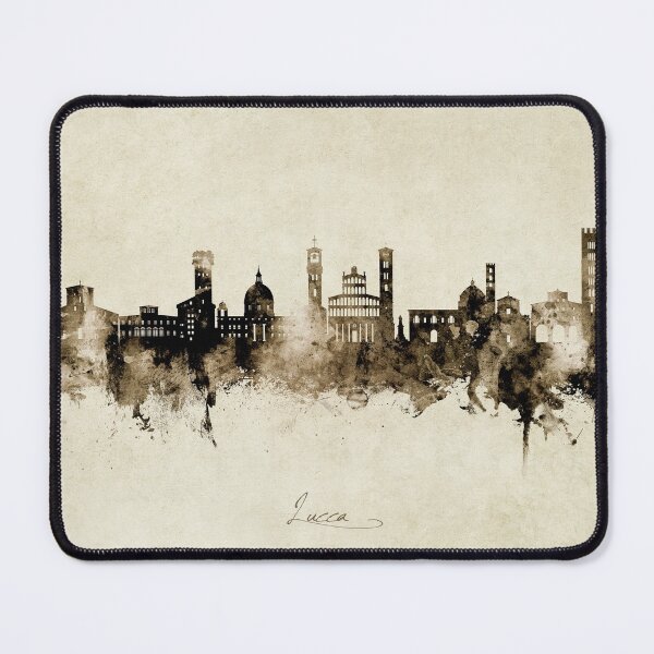 Item preview, Lucca Italy Skyline designed and sold by ArtPrints.
