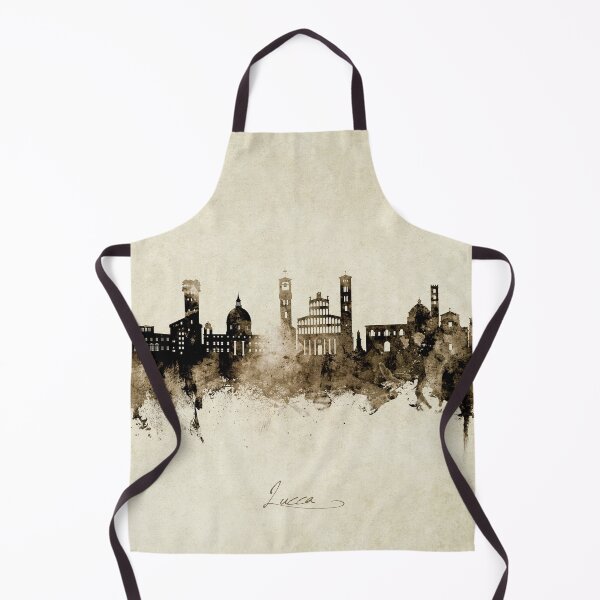 Item preview, Lucca Italy Skyline designed and sold by ArtPrints.