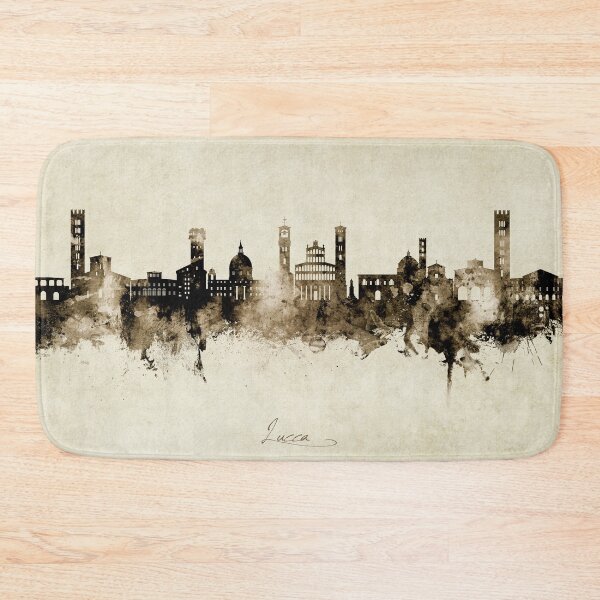 Item preview, Lucca Italy Skyline designed and sold by ArtPrints.