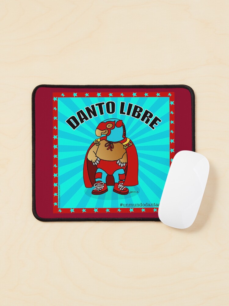 Imagen 1 de 5, Alfombrilla de ratón con la obra DANTO LIBRE, diseñada y vendida por visiontorres.