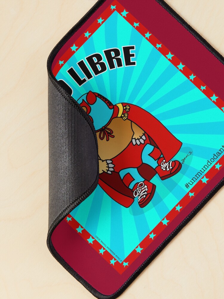 Imagen 2 de 5, Alfombrilla de ratón con la obra DANTO LIBRE, diseñada y vendida por visiontorres.