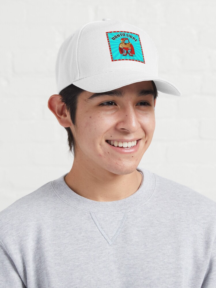 Imagen 3 de 7, Gorra con la obra DANTO LIBRE, diseñada y vendida por visiontorres.