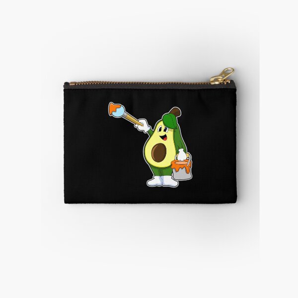 Item preview, Avocado as Painter with Paint brush designed and sold by Snabdesign84.
