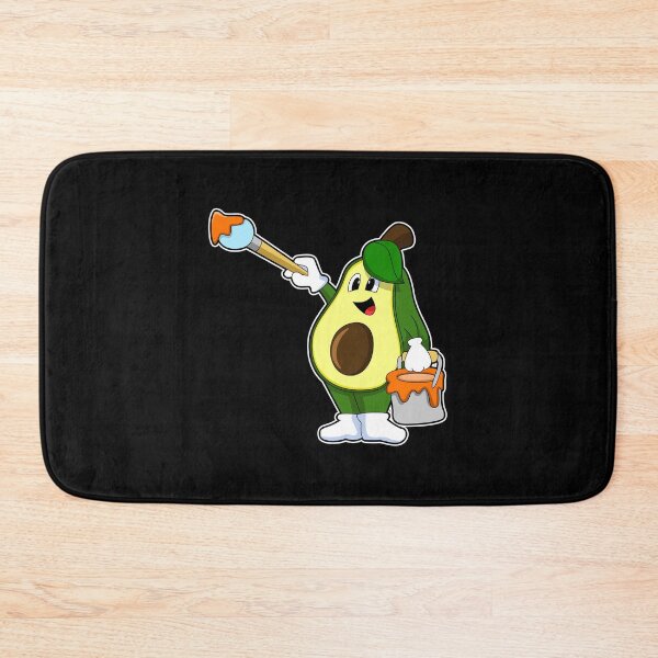 Item preview, Avocado as Painter with Paint brush designed and sold by Snabdesign84.