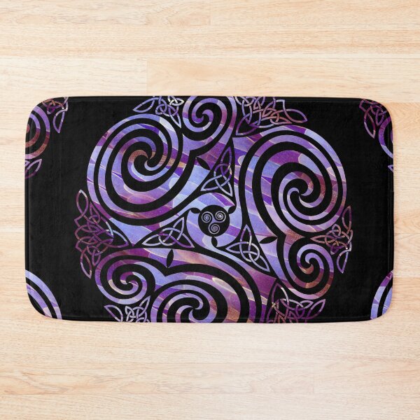 Item preview, Triskel Violet designed and sold by fraktonart.