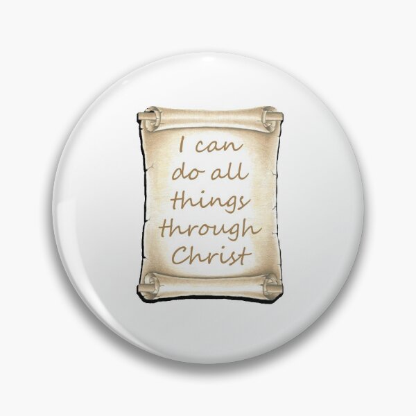 Item preview, I can do all things through Christ  designed and sold by Shalomjoy.