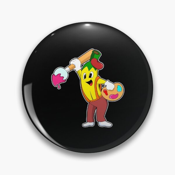 Item preview, Banana as Painter with Paint brush designed and sold by Snabdesign84.