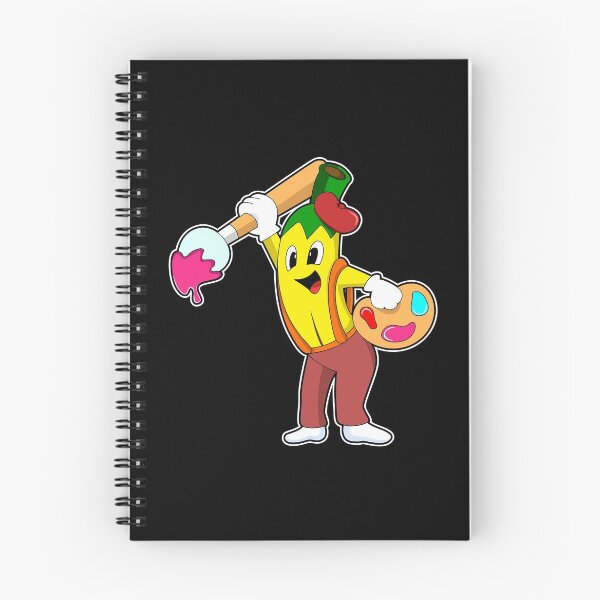Item preview, Banana Painter Paintbrush Painting designed and sold by Snabdesign84.