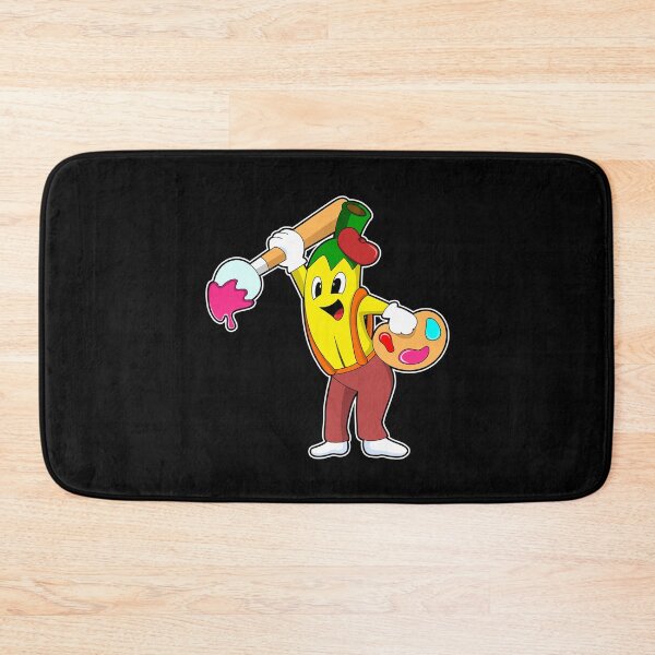 Item preview, Banana as Painter with Paint brush designed and sold by Snabdesign84.