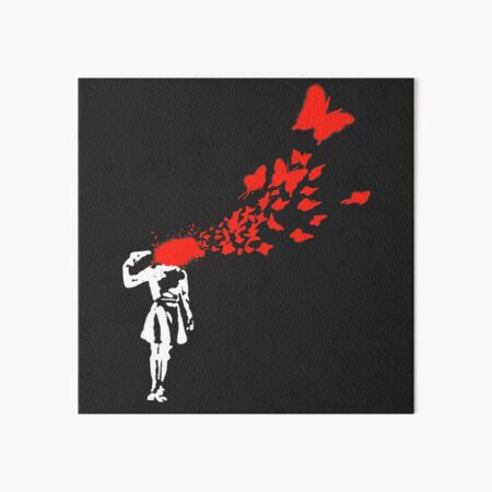 Artikel-Vorschau von Banksy Suicide Girl Schmetterlinge, designt und verkauft von WE-ARE-BANKSY.