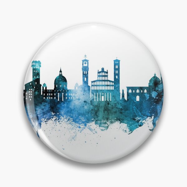 Item preview, Lucca Italy Skyline designed and sold by ArtPrints.