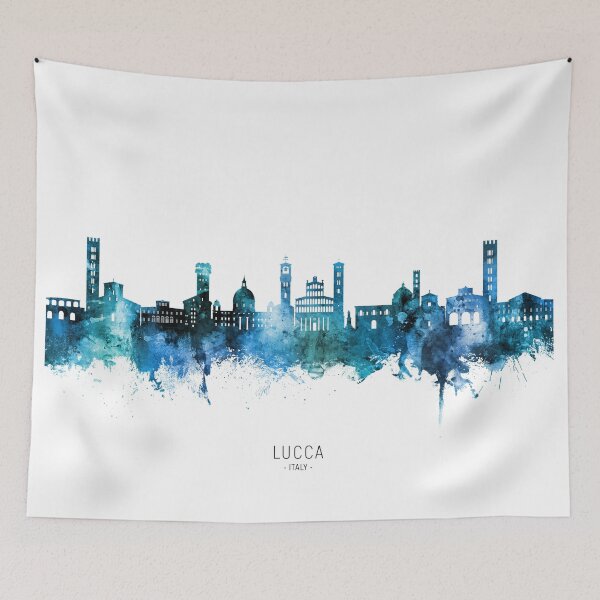 Item preview, Lucca Italy Skyline designed and sold by ArtPrints.