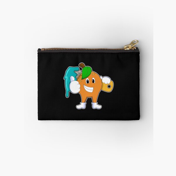 Item preview, Orange as Painter with Paint brush designed and sold by Snabdesign84.