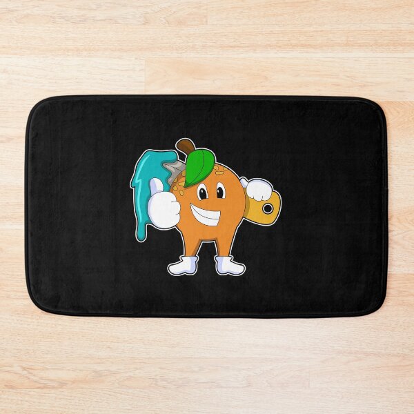Item preview, Orange as Painter with Paint brush designed and sold by Snabdesign84.
