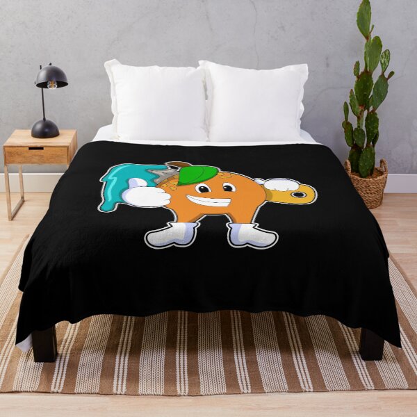 Item preview, Orange as Painter with Paint brush designed and sold by Snabdesign84.