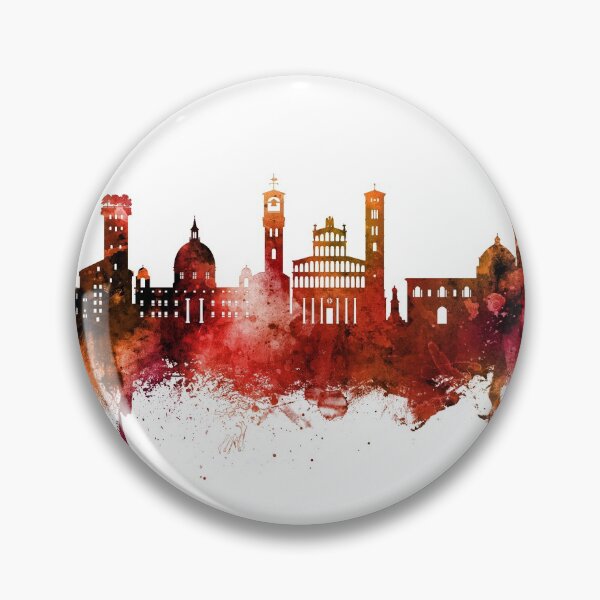 Item preview, Lucca Italy Skyline designed and sold by ArtPrints.