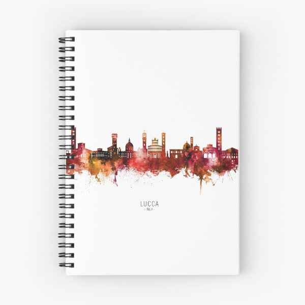 Artikelvorschau, Lucca Italy Skyline entworfen und verkauft von ArtPrints.