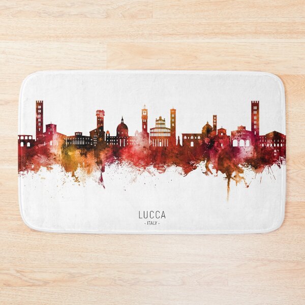 Item preview, Lucca Italy Skyline designed and sold by ArtPrints.
