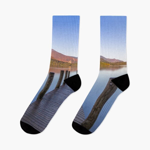 Item preview, Ashness Jetty in Autumn designed and sold by TomHolmesPhoto.