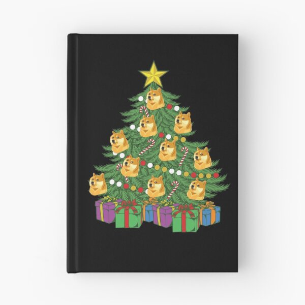 Item preview, Dogecoin Christmas Tree Crypto Doge Ornaments Dogecoin Gear designed and sold by DynamicDesign.