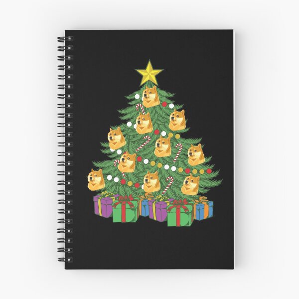 Item preview, Dogecoin Christmas Tree Crypto Doge Ornaments Dogecoin Gear designed and sold by DynamicDesign.
