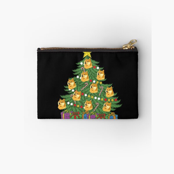 Item preview, Dogecoin Christmas Tree Crypto Doge Ornaments Dogecoin Gear designed and sold by DynamicDesign.