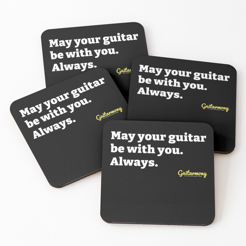 Item preview, Coasters (Set of 4) designed and sold by Guitarmony.