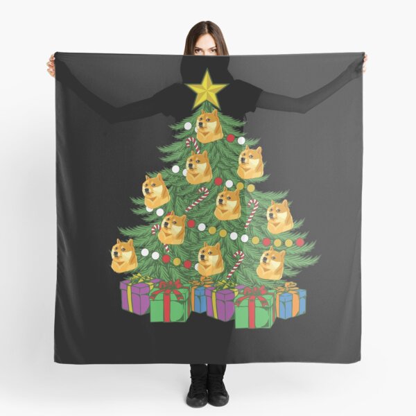 Item preview, Dogecoin Christmas Tree Crypto Doge Ornaments Dogecoin Gear designed and sold by DynamicDesign.
