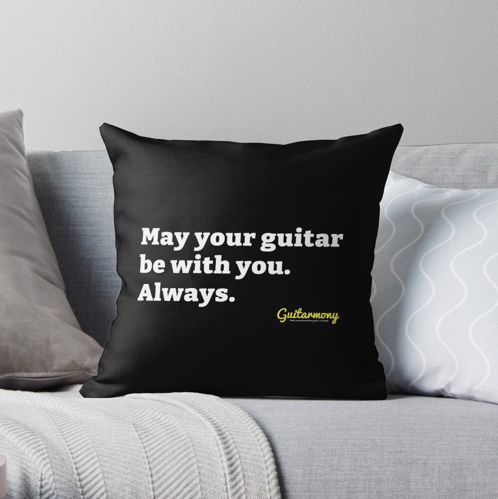 Item preview, Throw Pillow designed and sold by Guitarmony.