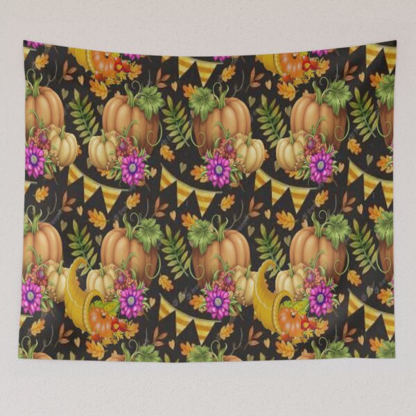 Item preview, Pumpkin Harvest Thanksgiving Design, Plaid and all things pumpkin Thanksgiving ,Thankful Grateful Blessed, Pumpkin spice and all things nice designed and sold by Adri Barnard.