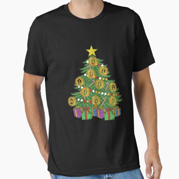 Item preview, Bitcoin Christmas Tree Crypto BTC Ornaments Bitcoin Gear designed and sold by DynamicDesign.
