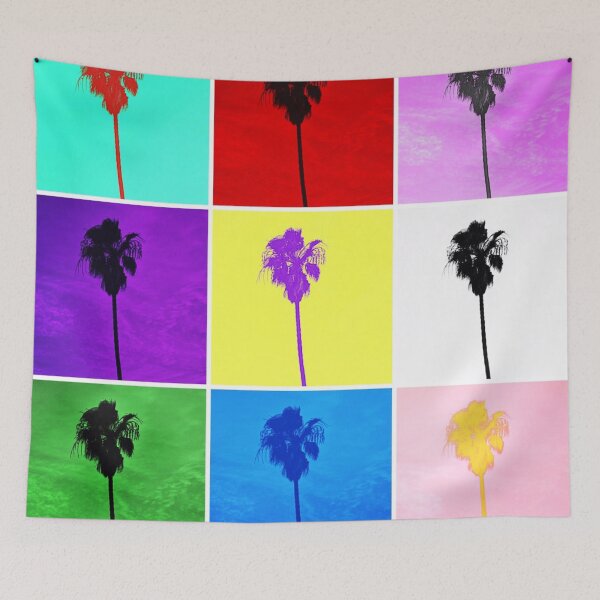 Item preview, Palm Trees Retro Pop Art By Concetta Ellis designed and sold by concettaellis.