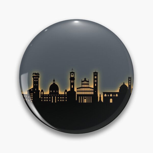 Item preview, Lucca Italy Skyline designed and sold by ArtPrints.